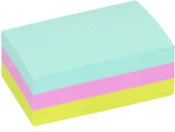 Fletë ngjitëse Eagle Notes, 50x75mm, kub 300 fletë, shumëngjyrëshe