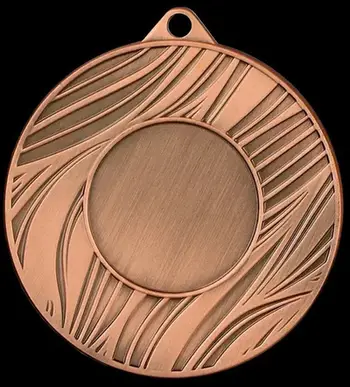 Medalje bronzi MMC43050, 50mm, hapësirë për emblemë