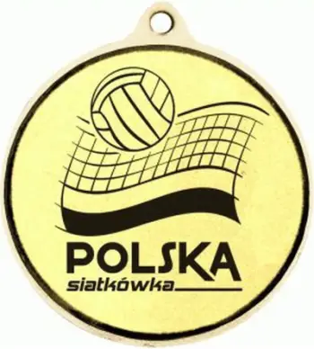 Medalje ari e përgjithshme me hapësirë për emblemën 50 mm Victoria Sport