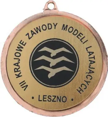 Medalje bronzi e Victoria Sport me një hapësirë ​​për emblemën 25 mm, e kaftë