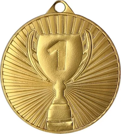 Medalje çeliku Gold Cup, 45mm, ngjyrë ari - 1