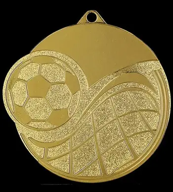 Medalje futbolli Still MMC6065, çelik, 60mm, ngjyrë ari