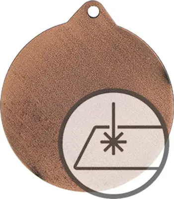 Medalje sportive Victoria Sport 13678858, për gravim në laminat, ngjyrë bronzi