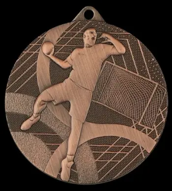Medalje sportive Victoria Sport 14266921, hendboll, çelik, kafe
