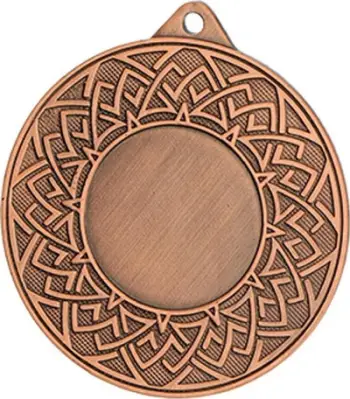Medalje sportive Victoria Sport, 50 mm, për emblemë 25 mm, ngjyrë kafe, çelik