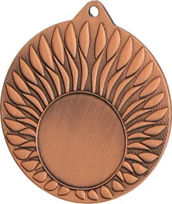 Medalje sportive Victoria Sport, 50mm, hapësirë emblemë 25mm, bronzi, çelik