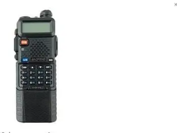 Radio walkie talkie Baofeng UV-5R HTQ 3800 USB-C, 5W, radio FM, i zi