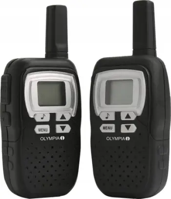 Radiolidhje dyanshme Olympia PMR 1208, 8 kanale, 446 MHz, e zezë