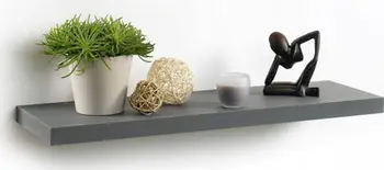 Raft muri Homea Modul'Home, MDF, 75 cm, gri klasik