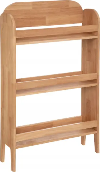 Raft librash Atmosphera Robin Hevea Wood, 3 ndarje, dru natyral