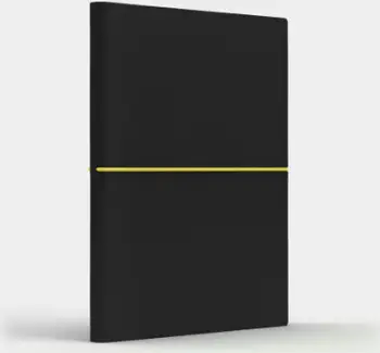 Fletore Herlitz Notebook B6 Fun S Grid, format B6, faqe me katrorë, e zezë lemon
