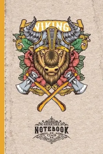 Fletore dekorative Fresh Bizon Wiking, 143x210mm, 64 faqe me katrorë, shumëngjyrëshe