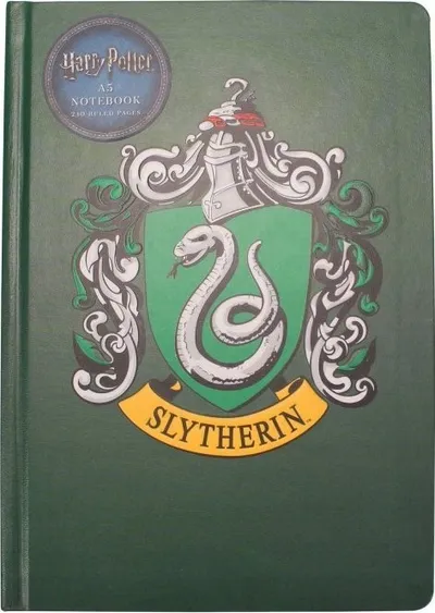 Fletore Harry Potter Slytherin A5 Flex, me vija, jeshile - 1