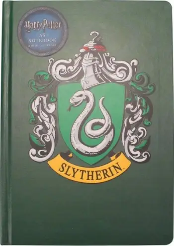 Fletore Harry Potter Slytherin A5 Flex, me vija, jeshile