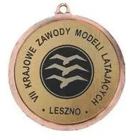 Medalje sportive Victoria Sport General, me hapësirë për emblemë, me gravim në laminat