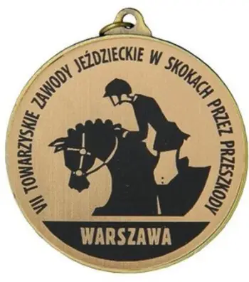 Medalje sportive Victoria Sport General, me hapësirë për emblemë, me gravim në laminat