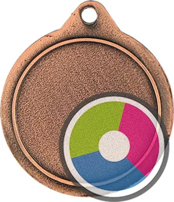 Medalje sportive Victoria Sport Luxor Jet, metal, bronzi