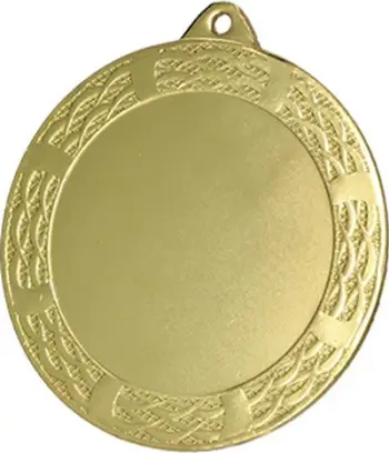 Medalje sportive Victoria Sport General, 70mm, ngjyrë ari, me vend për stiker