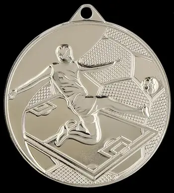 Medalje sportive Victoria Sport Medal Football 13679671, me futboll, argjendi