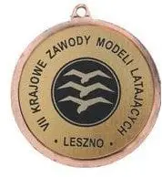 Medalje sportive Victoria Sport, metalike, me gdhendje në laminat, shumëngjyrëshe