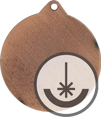 Medalje sportive Victoria Sport RMI 13678892, gravim me lazer, bronzi