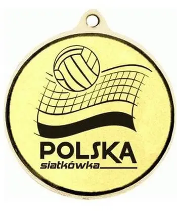 Medalje sportive Victoria Sport RMI 13679118, metal, volejboll, e artë