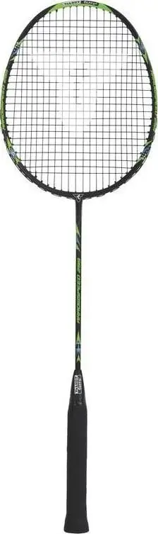 Raketë badminton Talbot Torro Arrowspeed 299, bosht grafiti, për fillestarë, e zezë jeshile