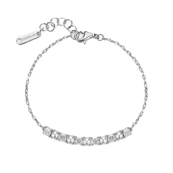 Byzylyk për femra Brosway Infinite White Fancy, i argjendtë
