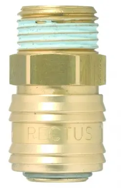 Rakor pneumatike RECTUS REC35295, quick coupling, fileto e jashtme 3/8"