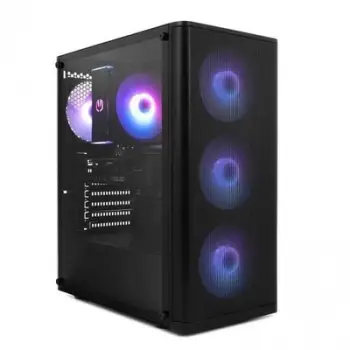 Kompjuter gaming Level GO C02, Ryzen 5 9600X, RTX 5060 Ti 16GB, 32GB RAM, SSD 1TB, Windows 11