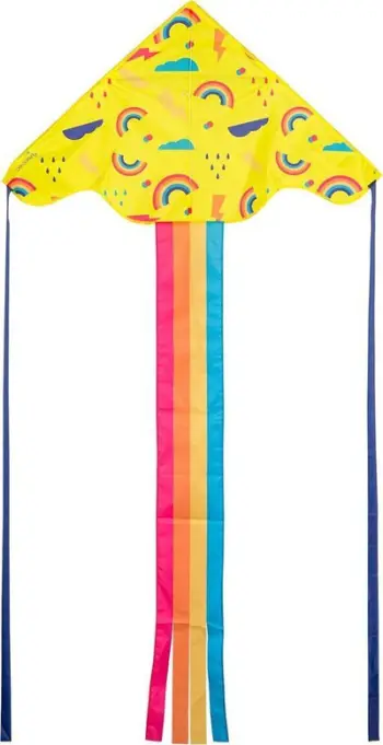 Fluturake për fëmijë Dragon Fly, 200cm, 40m litar, shumëngjyrëshe