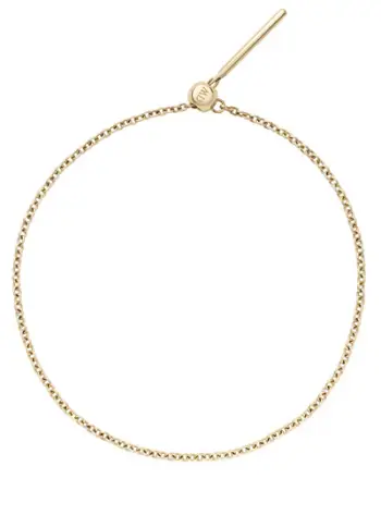 Byzylyk për femra Daniel Wellington Rolo Charms DW00400393, i artë