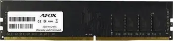 Memorie Afox, 8GB, DDR4, 2400MHz, CL17, e zezë