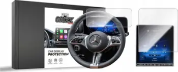 Folie mbrojtëse 2in1 Ceramic për ekran Mercedes EQS V297 2021-2024, transparente