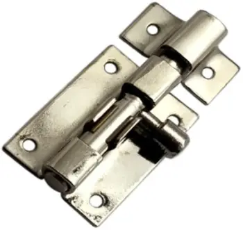 Mekanizëm mbyllës dere Okko GB-1012, 40x30x1.2mm, nikeli, ngjyrë argjendi