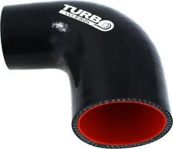 Reduktim silikoni TurboWorks Pro 90°, 57-70mm, 100mm, i zi