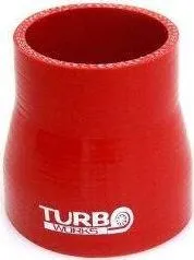 Reduktor i drejtë silikonik TurboWorks G, 57 83mm, i kuq - 1