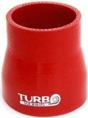 Reduktor i drejtë silikonik TurboWorks G, 57 83mm, i kuq