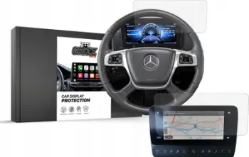 Folie mbrojtëse ekrani GRIZZ Glass për Mercedes Actros 2018-2024, matte, anti-gërvishtje, transparente