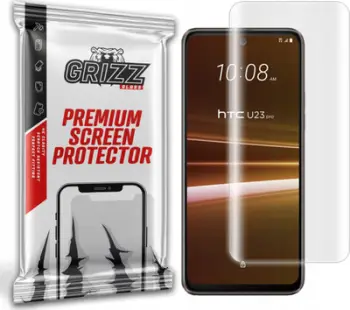 Folie mbrojtëse ekrani Grizz Hydrofilm për HTC U23 Pro, hidrogel, transparente