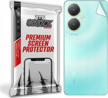 Folie mbrojtëse për pjesën e pasme Grizz SatinSkin për Vivo Y35+, transparente