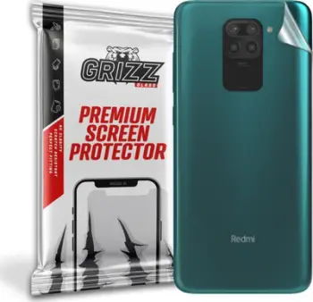 Folie mbrojtëse për pjesën e pasme GrizzGlass UltraSkin Xiaomi Redmi Note 9, transparente, me shkëlqim