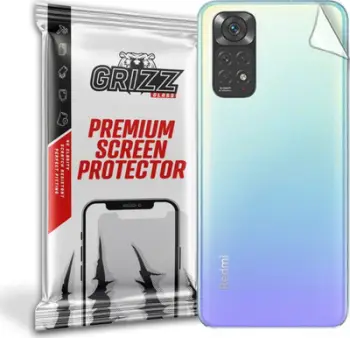 Folje mbrojtëse GrizzGlass për Xiaomi Redmi Note 11 5G, pjesa e pasme, transparente