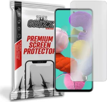 Folje mbrojtëse mat GrizzGlass për Samsung Galaxy A51, PaperScreen, transparente