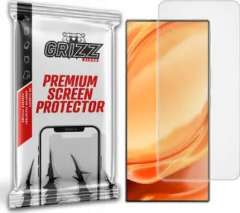 Xham mbrojtës hibrid GrizzGlass HybridGlass për Realme Narzo 60x, transparent