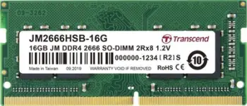 Memorie laptopi Transcend JetRam, DDR4, SODIMM, 16 GB