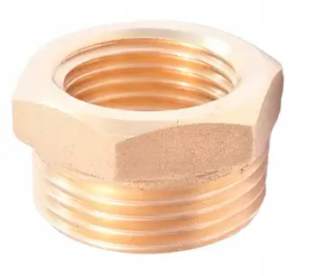 Reduktor bronzi për tuba, 5/4 x 3/4, polak