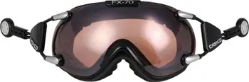 Syze skish Casco FX70 Vautron, lente Vautron, kategoria e filtrit 1, të zeza