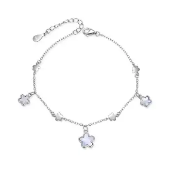 Byzylyk për femra MOISS B0000998, 20cm, i argjendtë
