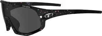 Syze sportive Tifosi Optics Sledge, lente të ndërrueshme Smoke AC Red Clear, Moon Dust